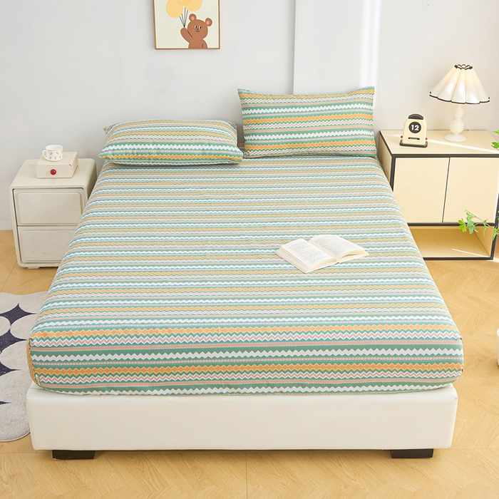 91家纺网 家纺一手货源 找家纺 首爱2025新款原棉老粗布床笠支持特殊规格定制 常年不断货 大批量供应  向往条致