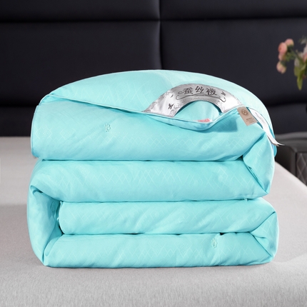 91家纺网 家纺一手货源 找家纺 （总）江山被业 2025新款供直播手工订花全棉长绒棉蚕丝被拉链款子母被春夏秋冬被 有控价 +100