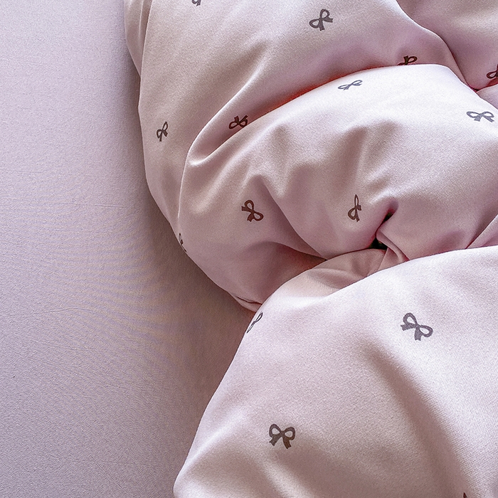 91家纺网 家纺一手货源 找家纺 富缦庭2025新款A类针织双层纱四件套彩蝶飞舞