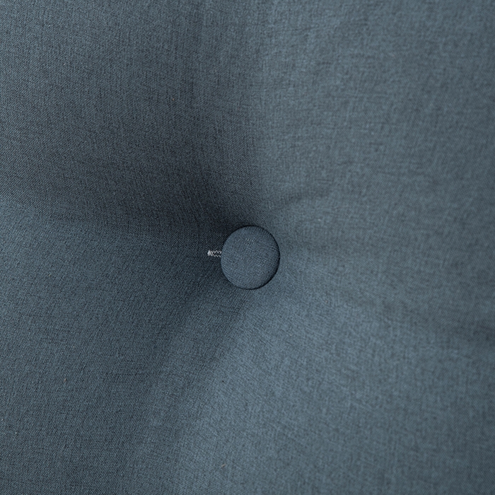 91家纺网 家纺一手货源 找家纺 美达人2025新款麻布珍珠棉三角靠背 亚麻单人 惜墨深灰