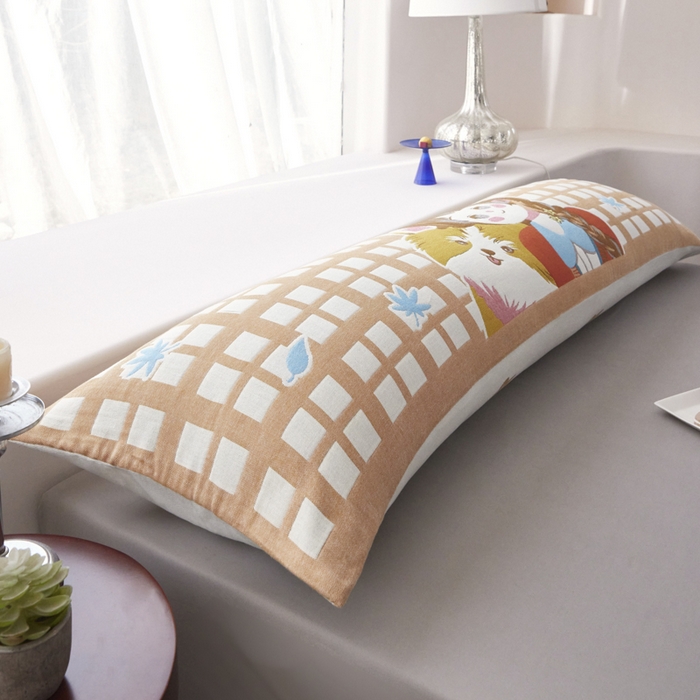 91家纺网 家纺一手货源 找家纺 爱港家纺 2025新款全棉纱布长枕套，双人 单人 情侣款纯棉枕套 爱的相伴