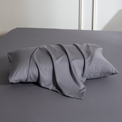 91家纺网 家纺一手货源 找家纺 （总）Mr.pig猪先生水洗棉 2025新款A类超柔天丝棉纯色单枕套