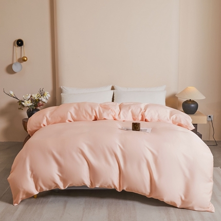 雅萱家纺  2025新款60s兰精天丝系列-单被套系列 60s天丝海贝粉