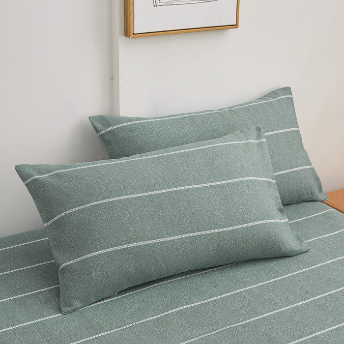 91家纺网 家纺一手货源 找家纺 首爱2025新款原棉老粗布床笠支持特殊规格定制 常年不断货 大批量供应  初见