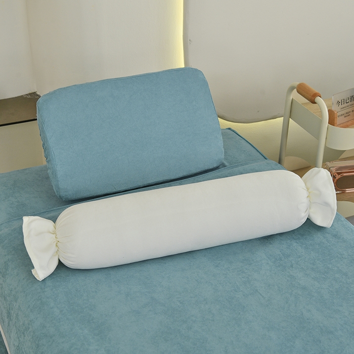 91家纺网 家纺一手货源 找家纺 不打烊家纺 2025新款贡缎绣花熊猫系列美容床罩 绿色