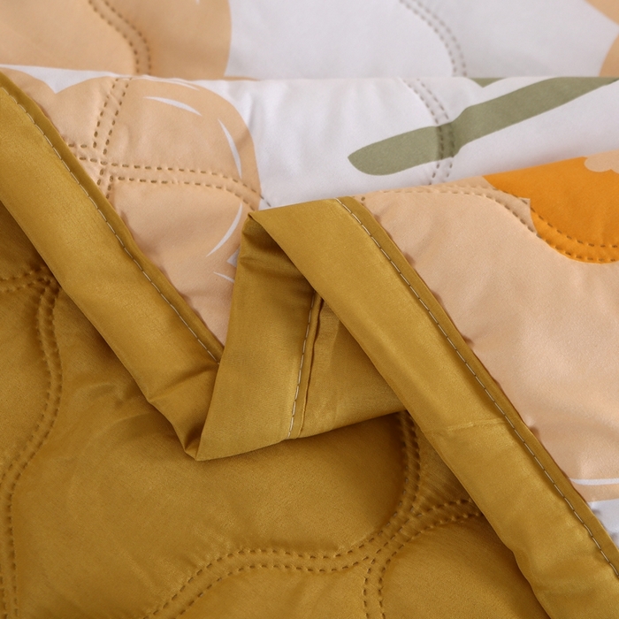 91家纺网 家纺一手货源 找家纺 伊凡 2025新款亲肤磨毛夏凉被印花夏被空调被礼品夏被跑量跨境外贸夏凉被 朵朵小花