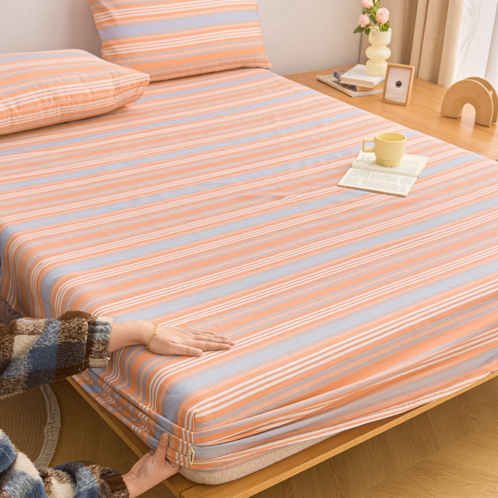 91家纺网 家纺一手货源 找家纺 首爱2025新款原棉老粗布床笠支持特殊规格定制 常年不断货 大批量供应  热恋