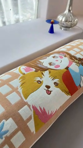 91家纺网 家纺一手货源 找家纺 （总）爱港家纺 2025新款全棉纱布长枕套，双人 单人 情侣款纯棉枕套枕巾