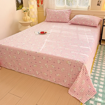 91家纺网 家纺一手货源 找家纺 （总）纽缦家纺 2025新款云感提花双层纱床单