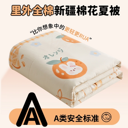 91家纺网 家纺一手货源 找家纺 （总）暖阳 【同款地板价】2025年新款全棉印花棉花夏被四件套被子被芯