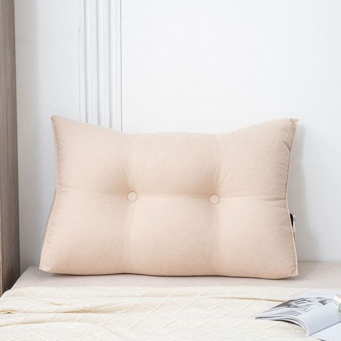 91家纺网 家纺一手货源 找家纺 美达人2025新款韩国绒三角靠背 三角单人 浅棕