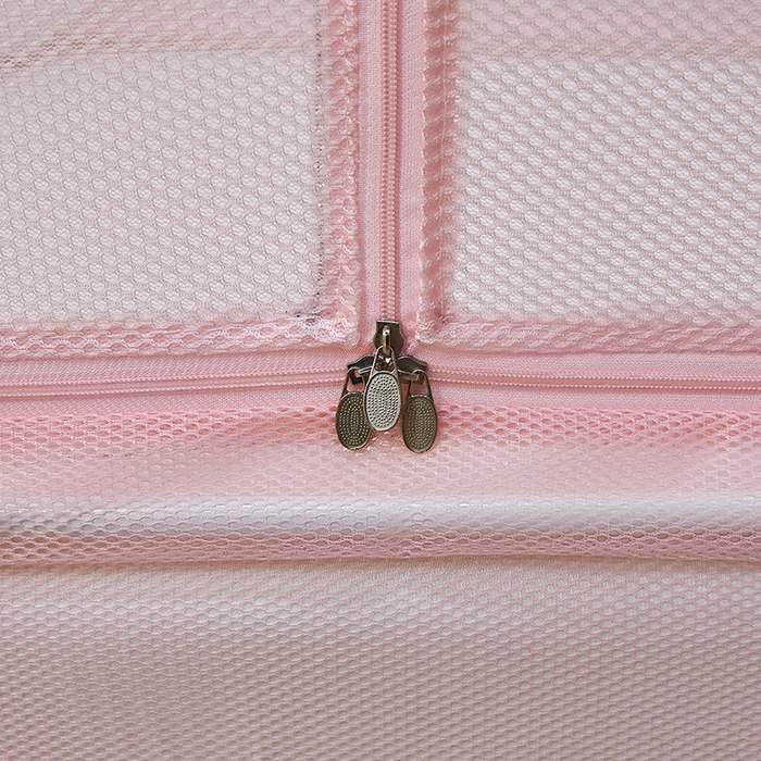 91家纺网 家纺一手货源 找家纺 青竹苑2025新款花边款床笠底防摔坐床蚊帐-樱桃 樱桃-樱花粉