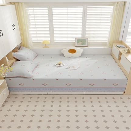 手艺人2025新款亲肤舒适纯棉A类不防滑炕盖榻榻米炕垫AK01-AK06 AK03灰