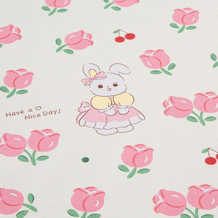 91家纺网 家纺一手货源 找家纺 首爱2025新款原棉老粗布床笠支持特殊规格定制 常年不断货 大批量供应  玫瑰小兔