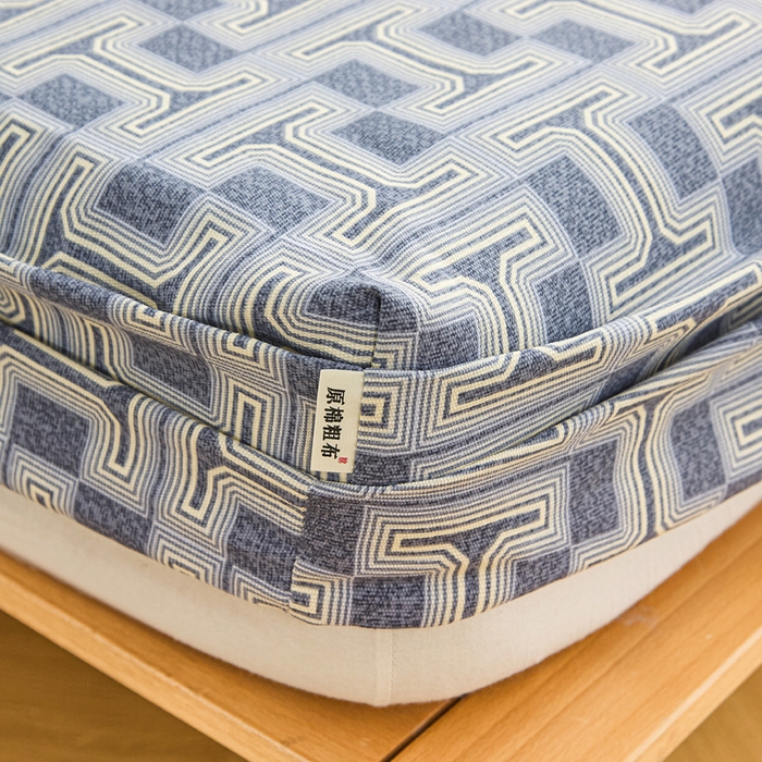 91家纺网 家纺一手货源 找家纺 首爱2025新款原棉老粗布床笠支持特殊规格定制 常年不断货 大批量供应  时尚风