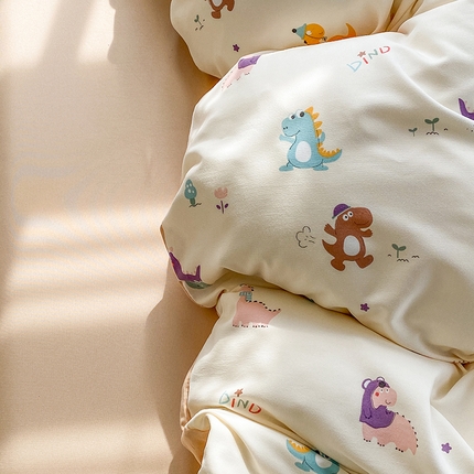 91家纺网 家纺一手货源 找家纺 （总）富缦庭2025新款A类针织双层纱四件套