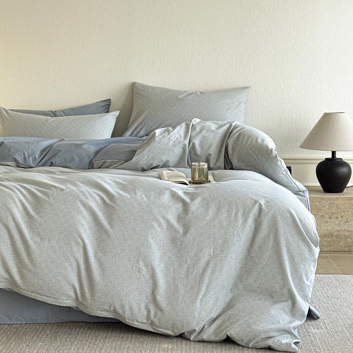 91家纺网 家纺一手货源 找家纺 ab家纺 2025新款小碎花三层纱 波尔卡-兰