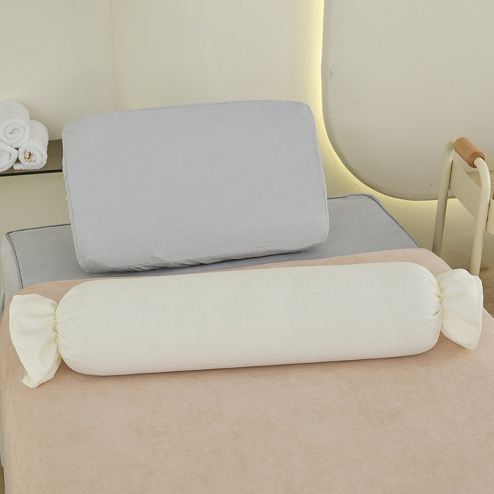 91家纺网 家纺一手货源 找家纺 不打烊家纺 2025新款贡缎绣花熊猫系列美容床罩 卡其色拼灰色