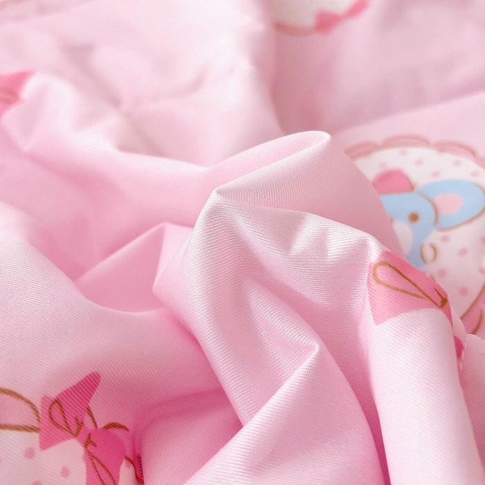 91家纺网 家纺一手货源 找家纺 御棉坊 2025新款A类三丽鸥凉感丝豆豆儿童夏被 甜蜜美乐蒂