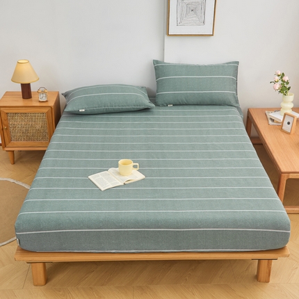 91家纺网 家纺一手货源 找家纺 （总）棉乐町家居  2025新款原棉粗布床笠