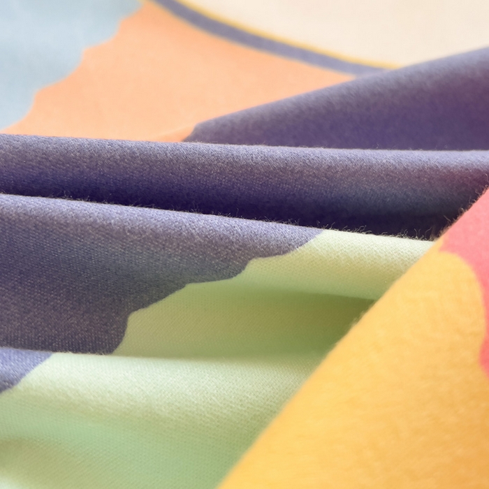 91家纺网 家纺一手货源 找家纺 （总）极梦家纺（支持定制）  2025新款春秋130克加厚植物羊绒磨毛印花单床裙三件套