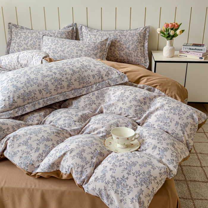 91家纺网 家纺一手货源 找家纺 可思家纺2025新款可思-简单款双层纱套件 木兮