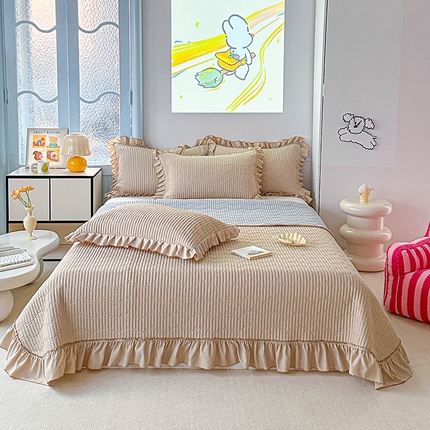 91家纺网 家纺一手货源 找家纺 （总）源舜家纺 2025新款莱赛尔床盖三件套