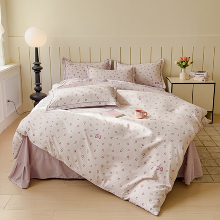 91家纺网 家纺一手货源 找家纺 （总）可思家纺2025新款可思-简单款双层纱套件