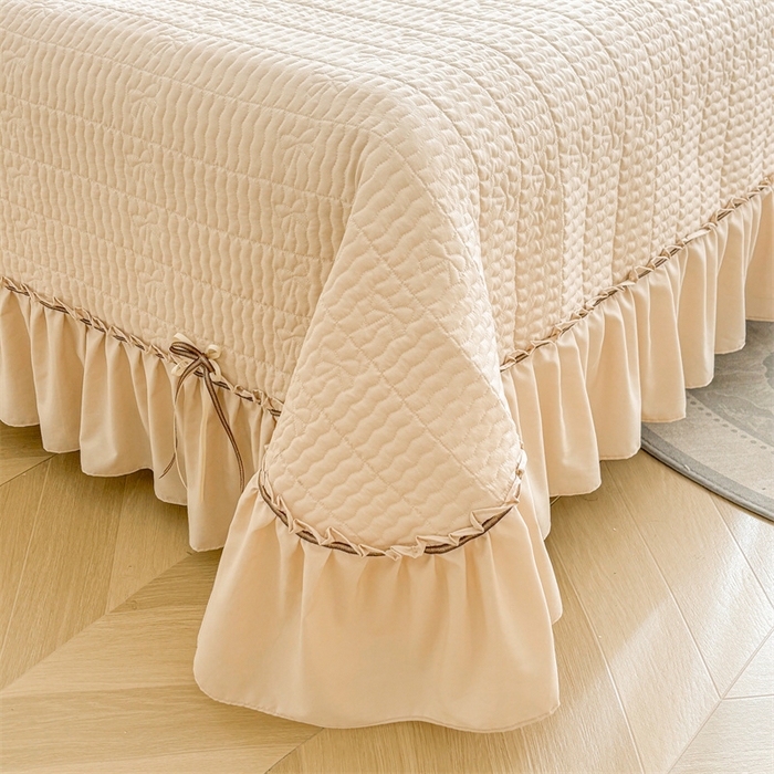 91家纺网 家纺一手货源 找家纺 恒爱家纺 2025糯糯棉庄生梦蝶单床盖 庄生梦蝶-卡其