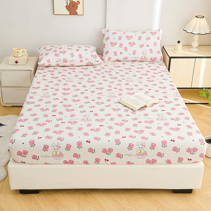 91家纺网 家纺一手货源 找家纺 （总）棉乐町家居  2025新款原棉粗布床笠