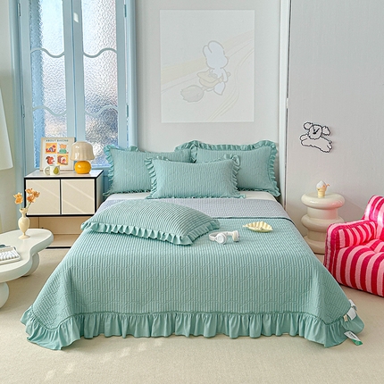 91家纺网 家纺一手货源 找家纺 （总）源舜家纺 2025新款莱赛尔床盖三件套