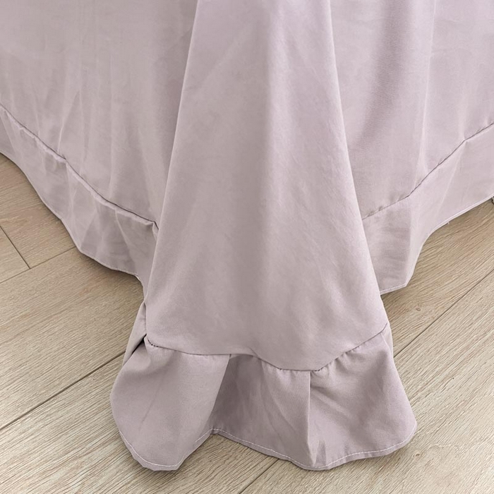 91家纺网 家纺一手货源 找家纺 新印象 2025新款有氧针织棉双层纱四件套豹纹