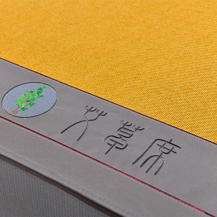 91家纺网 家纺一手货源 找家纺 小牛席业 2025新款加厚款-经典艾草养生席（床笠款）凉席藤席冰藤席冰丝席竹席草席空调席乳胶席豆豆席 艾草养生席-床笠款-黄藤