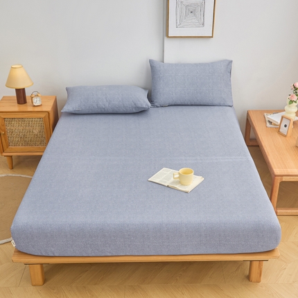 91家纺网 家纺一手货源 找家纺 （总）棉乐町家居  2025新款原棉粗布床笠