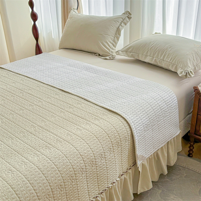 91家纺网 家纺一手货源 找家纺 恒爱家纺 2025糯糯棉庄生梦蝶单床盖 庄生梦蝶-翠绿