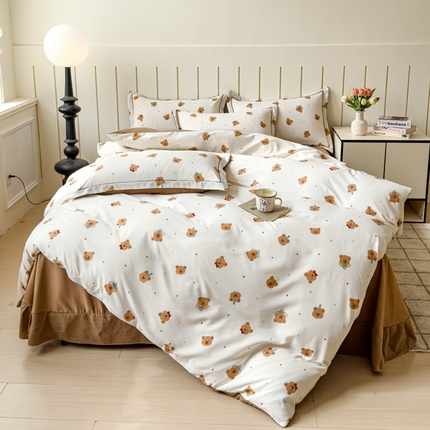 91家纺网 家纺一手货源 找家纺 （总）可思家纺2025新款可思-简单款双层纱套件