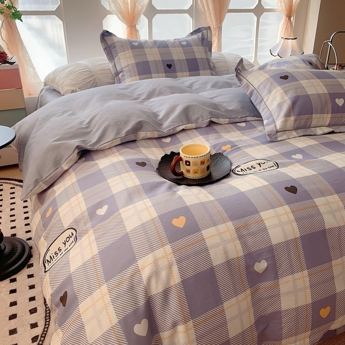 91家纺网 家纺一手货源 找家纺 （总）奈萝家纺2025新款全棉 小号三件套 标准四件套