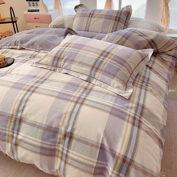 91家纺网 家纺一手货源 找家纺 奈萝家纺2025新款全棉 小号三件套 标准四件套 青春格调