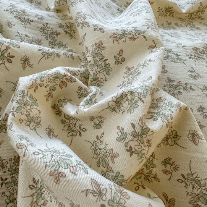 91家纺网 家纺一手货源 找家纺 寐居家纺 2025新款韩版舒柔绵四件套 花边款-初春