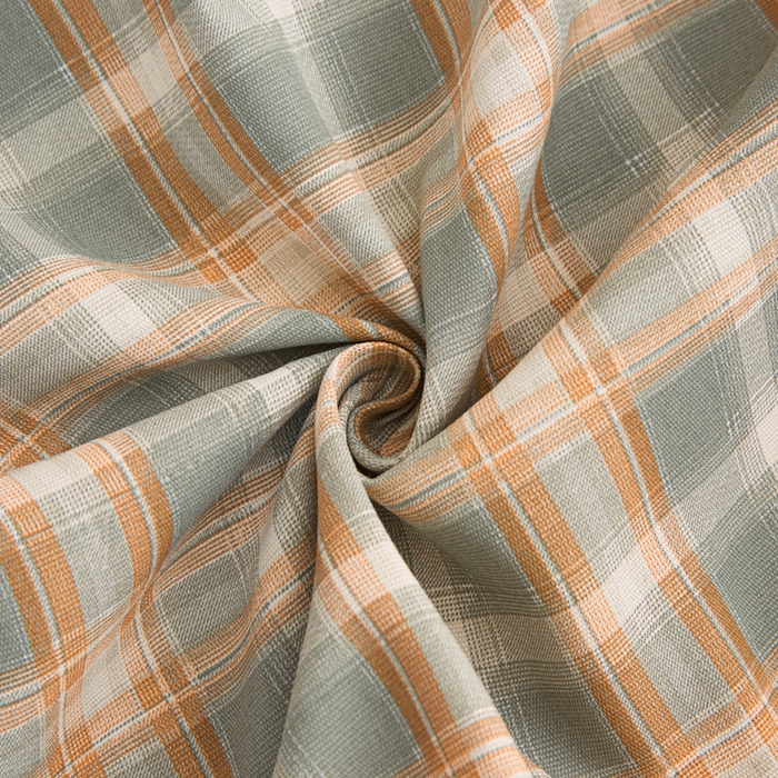 91家纺网 家纺一手货源 找家纺 棉乐町家居  2025新款原棉粗布床笠 摩卡格