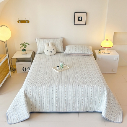 91家纺网 家纺一手货源 找家纺 恒尚居 2025新款全棉床盖床单小清新床垫床褥垫-跑量（四季款） 甜茶学院