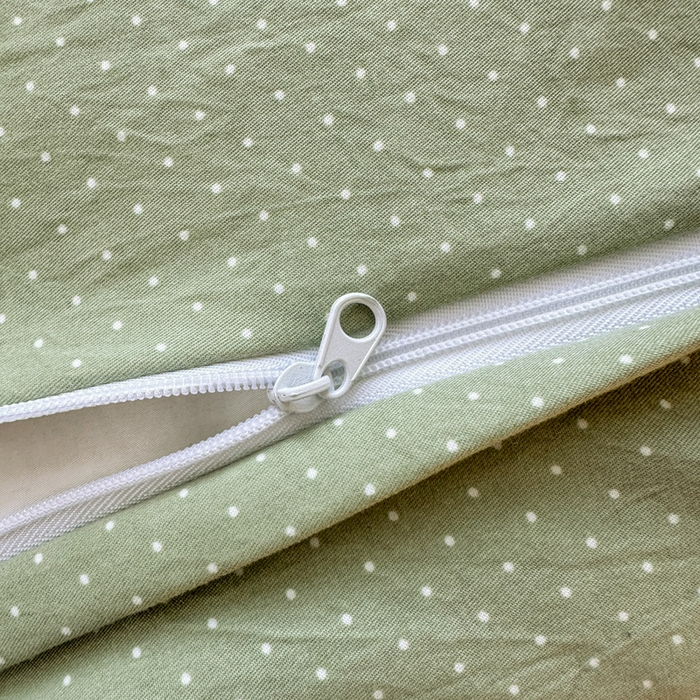 91家纺网 家纺一手货源 找家纺 寐居家纺 2025新款韩版舒柔绵四件套 花边款-初春