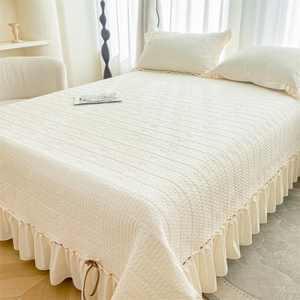 91家纺网 家纺一手货源 找家纺 恒爱家纺 2025糯糯棉庄生梦蝶单床盖 庄生梦蝶-米黄