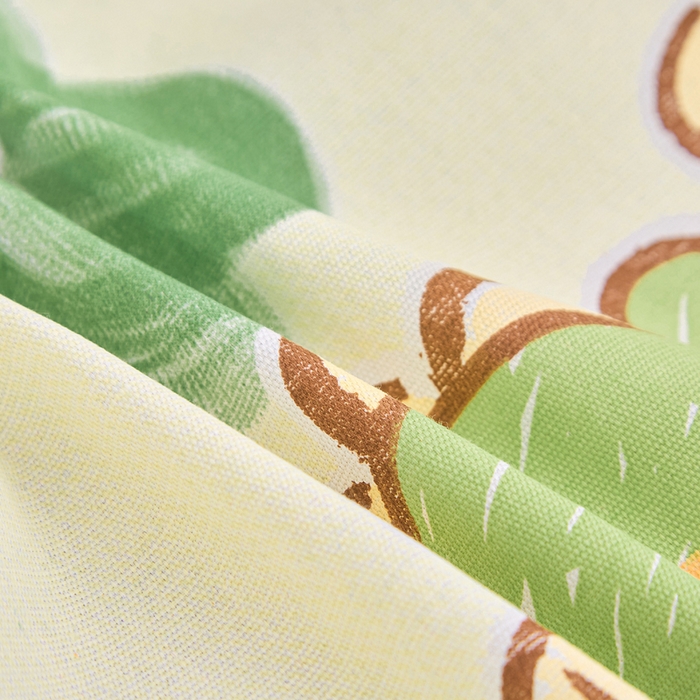 91家纺网 家纺一手货源 找家纺 棉乐町家居  2025新款原棉粗布床笠 兮心