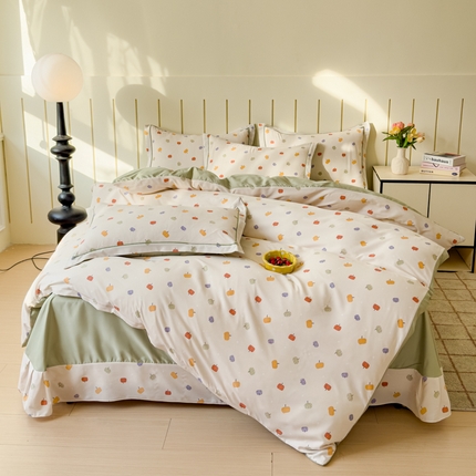 91家纺网 家纺一手货源 找家纺 （总）可思家纺2025新款可思-简单款双层纱套件