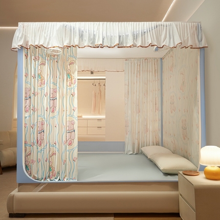 91家纺网 家纺一手货源 找家纺 卓尔居 （总）2025新款成人坐床床帘系列蚊帐