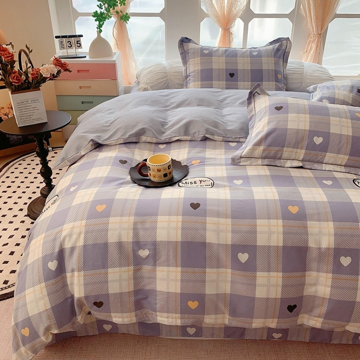 91家纺网 家纺一手货源 找家纺 （总）奈萝家纺2025新款全棉 小号三件套 标准四件套