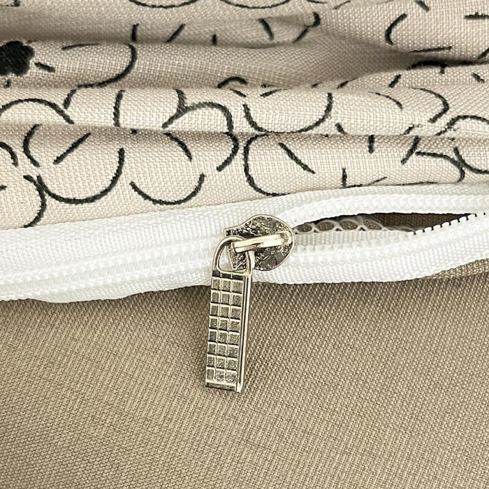 91家纺网 家纺一手货源 找家纺 新印象 2025新款有氧针织棉双层纱四件套梵花