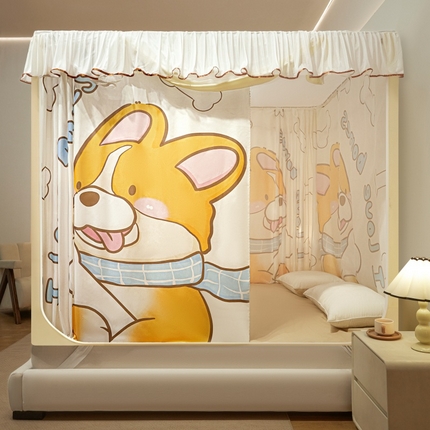 91家纺网 家纺一手货源 找家纺 卓尔居 （总）2025新款成人坐床床帘系列蚊帐