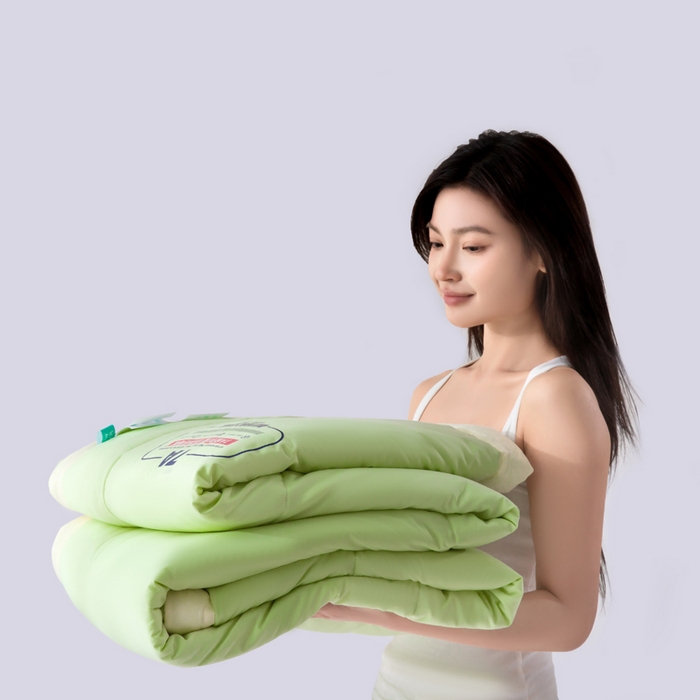 91家纺网 家纺一手货源 找家纺 （总）苏秦家纺 2025夏季新款7A抗菌冰柔小奶皮夏被